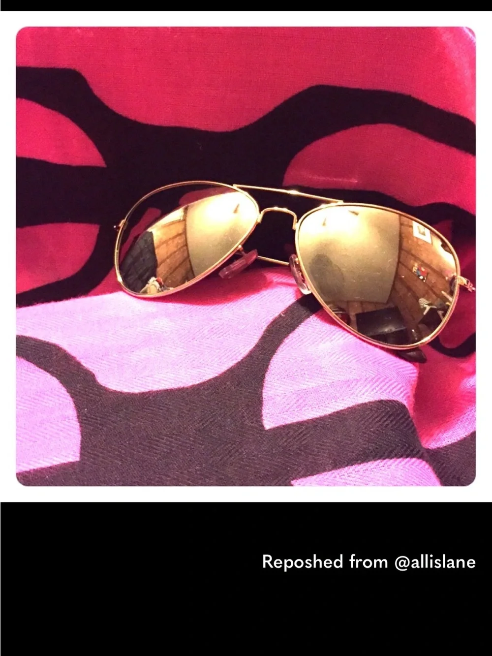 Urban Outfitters Gold Aviator Sunglasses